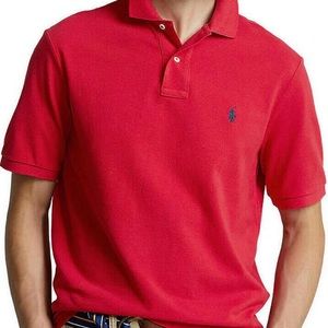Men’s XXL Classic Fit Red Ralph Lauren Short-Sleeve Polo